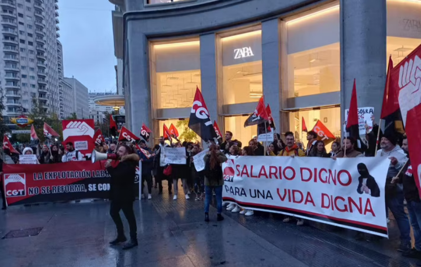 Las dependientas de Inditex vuelven a ponerse en huelga el próximo 11 de febrero