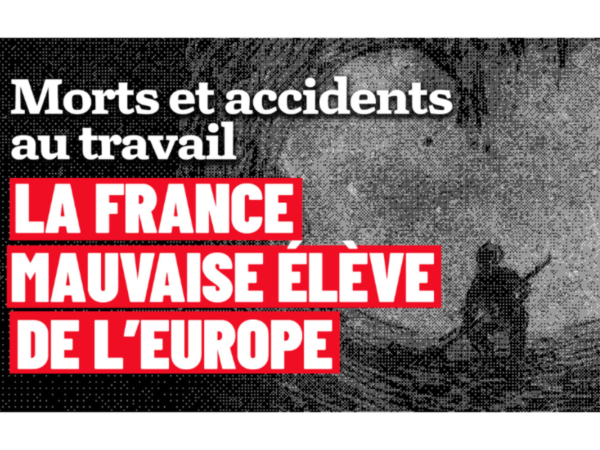En Francia, cada día se producen una media de 3 muertes y 2.500 accidentes laborales